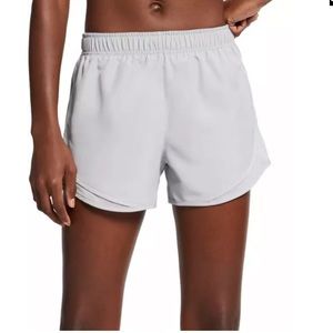 Nike White Lined Shorts